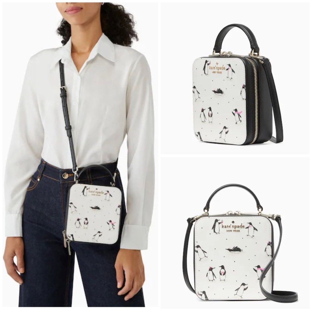 Kate Spade Daisy Vanity Penguin Crossbody Slingbag Satchel Top Handle